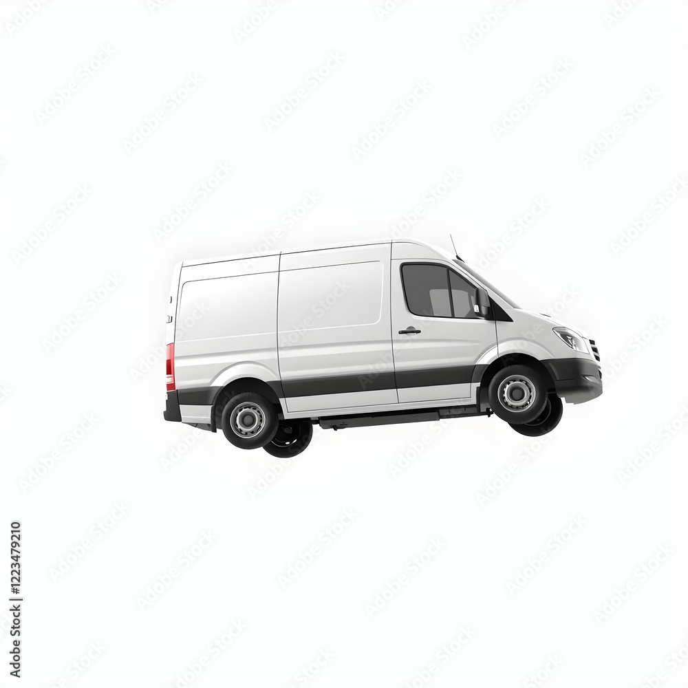 Freshly Delivered: The Bread Van Mockup Freshly Delivered: The Bread Van Mockup