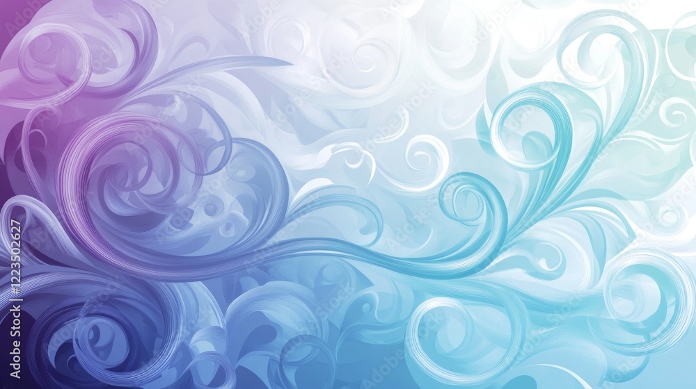 Abstract vector background with curls. Can be used for greeting cards, invitations, business cards. Abstract vector background with curls. Can be used for greeting cards, invitations, business cards.