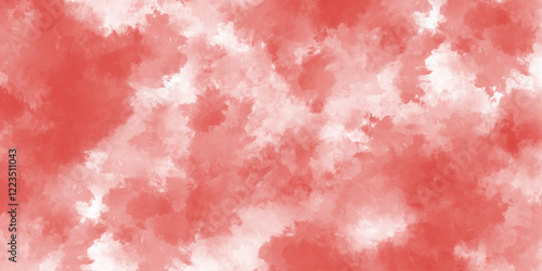 Abstract light pink watercolor cloudiness, mist, or smog background. light pink sky with white background and blurred pattern