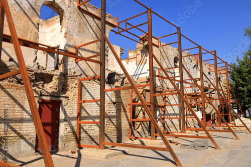 Baghdad, Bagdad, Iraq - November 15 2024: every day life with cars on the streets, location near Sarai Square photo