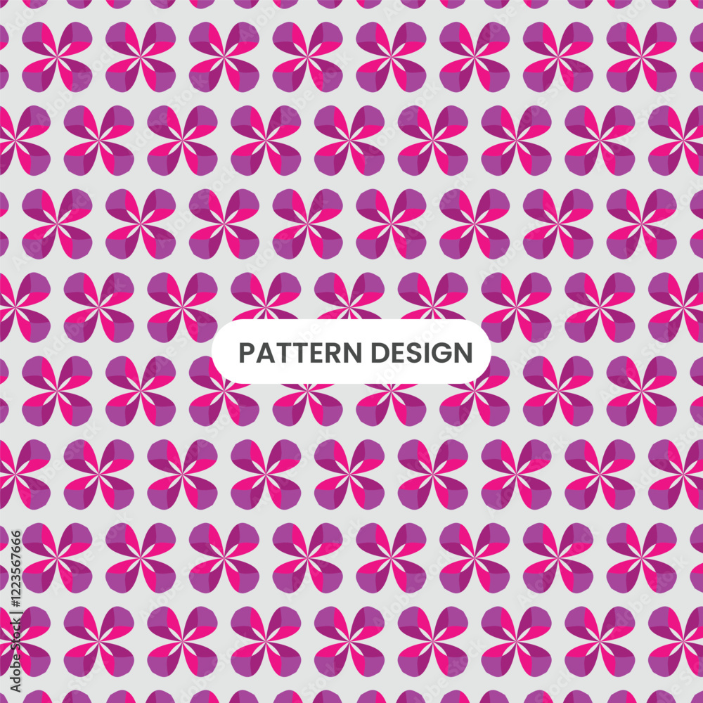 modern Pattern design template for print media modern Pattern design template for print media