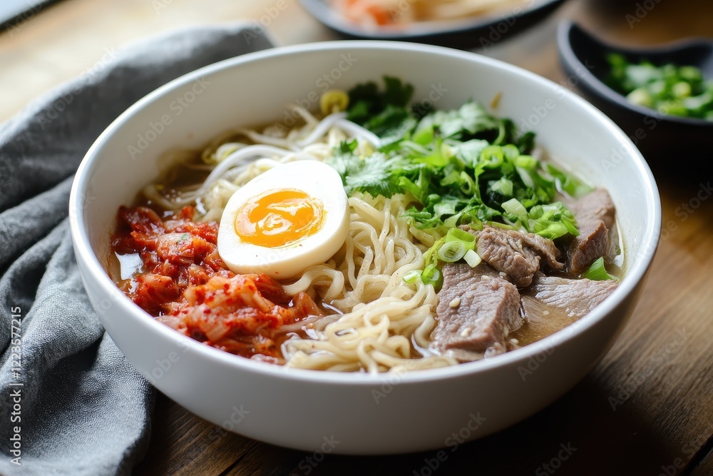 Mul Naengmyeon is a cold noodle dish in a chilled broth of beef and or radish kimchi