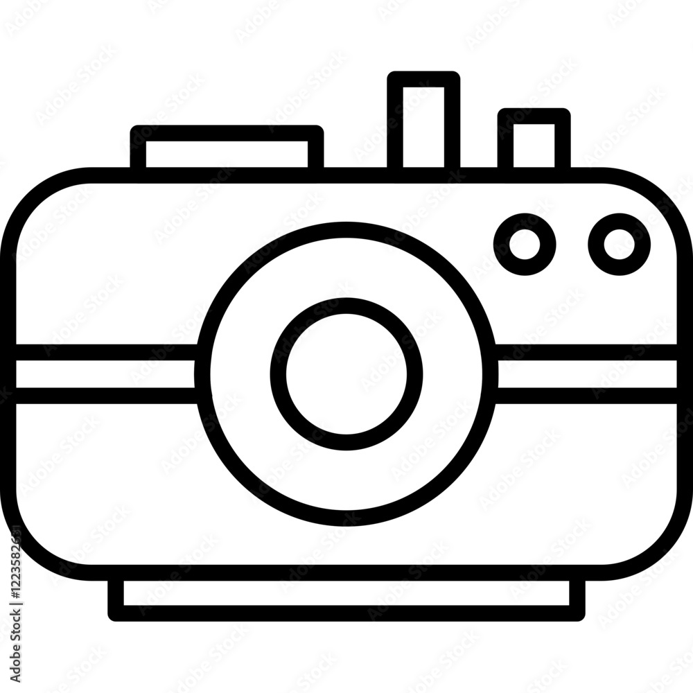 Cute Camera Icon