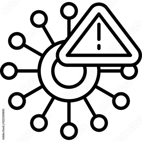 Cross-Contamination Prevention Icon