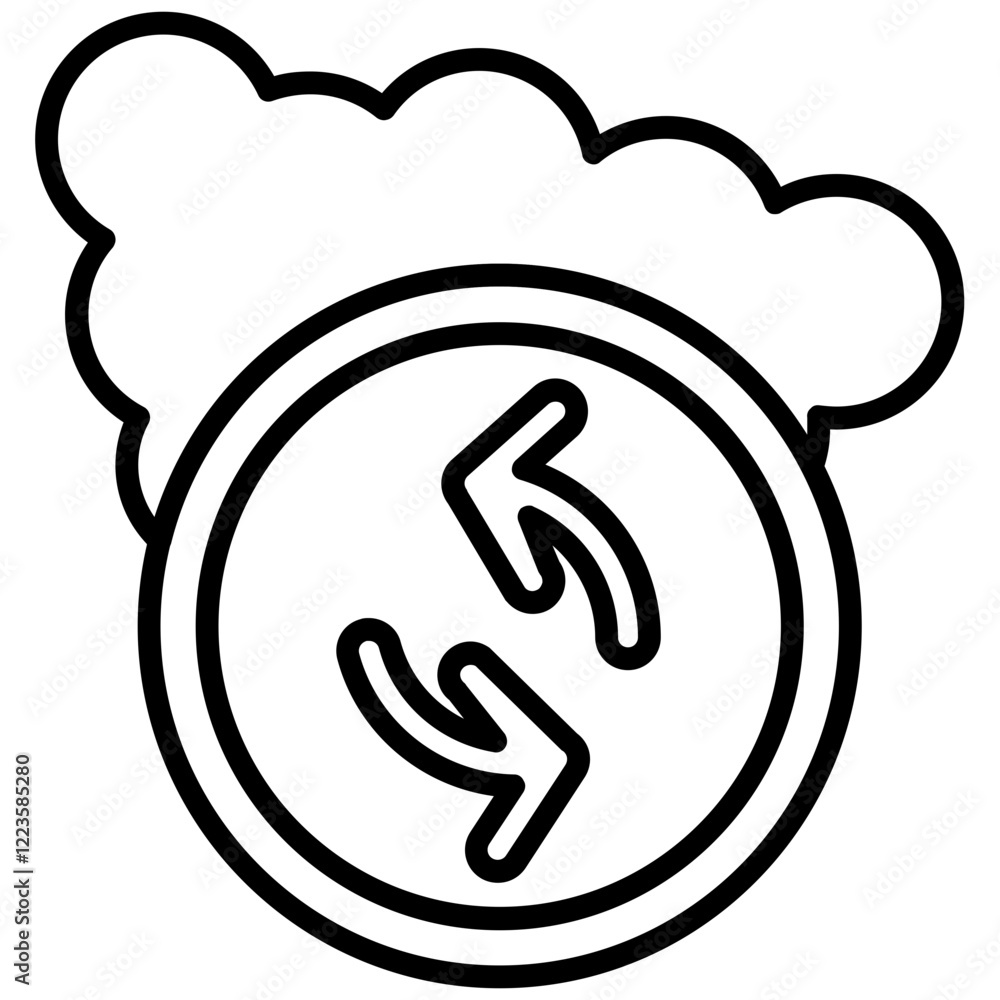 Cloud Backup Icon