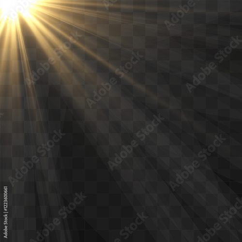 Light vector set includes light source, studio lighting, walls and PNG. Includes spotlight and spotlight PNG.  Includes light beams and light effect.