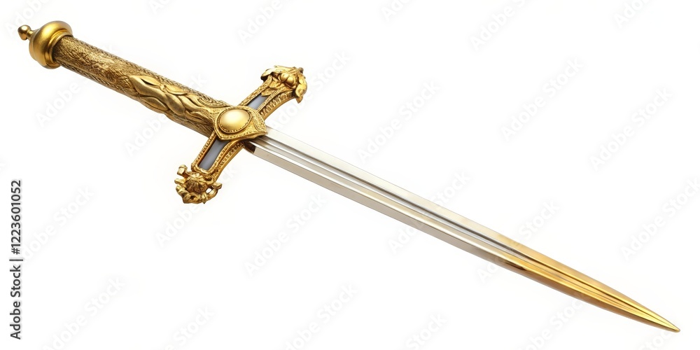 Ornate Gold Dagger