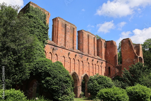 Ruine von Kloster Hude im Landkreis Oldenburg in Niedersachsen photo