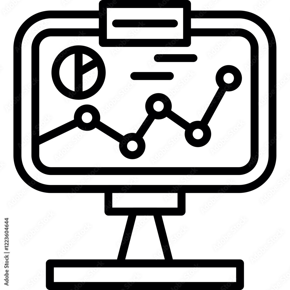 Data Correlation Icon Data Correlation Icon