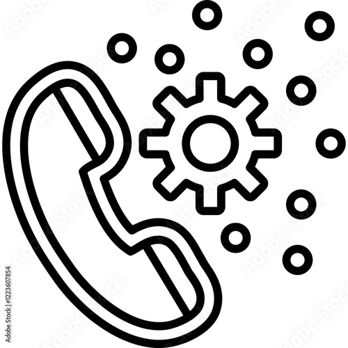 IVR (Interactive Voice Response) Icon