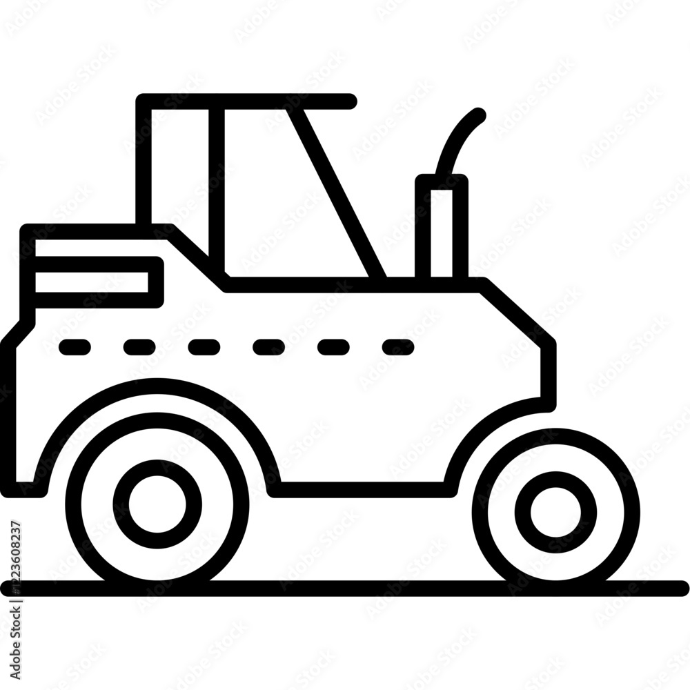 Tractor Icon Tractor Icon