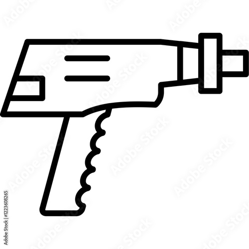 Pneumatic Wrench Icon