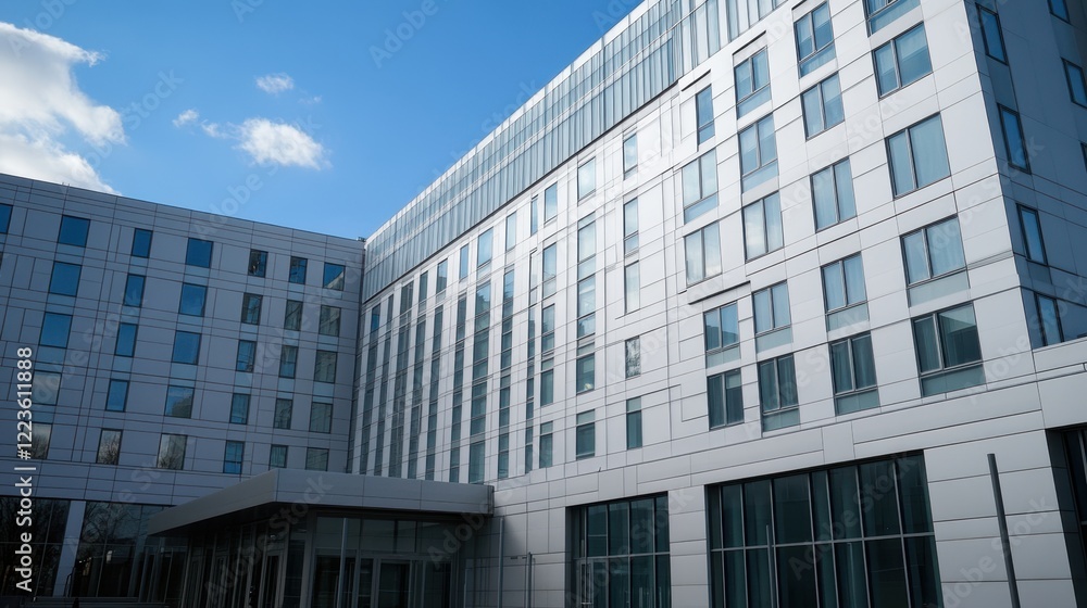modern office building modern office building