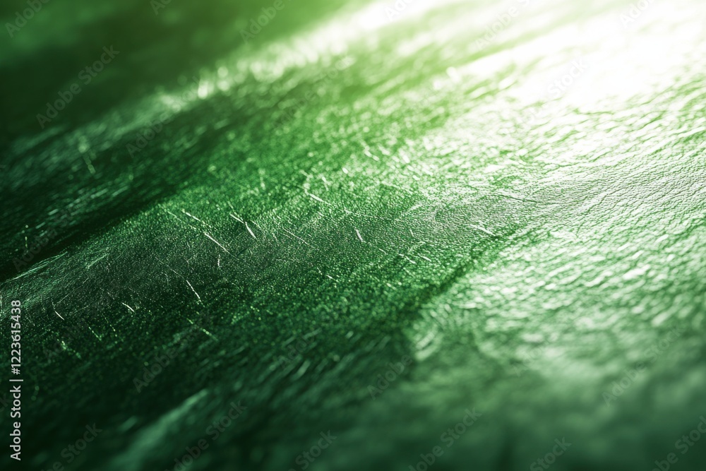 Generate abstract green metallic texture with soft lighting and depth effects for commercial use Generate abstract green metallic texture with soft lighting and depth effects for commercial use
