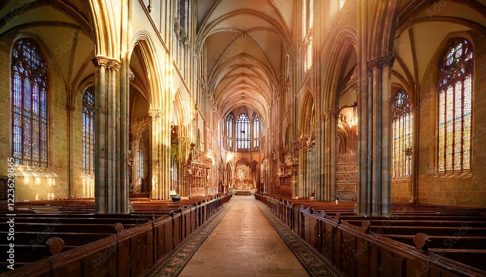Fototapeta premium interior of the church of the holy sepulchre