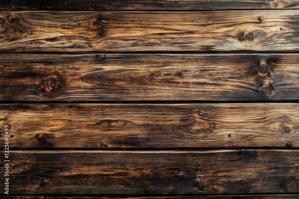 Dark Rustic Wooden Planks: A Rich, Textured Background Dark Rustic Wooden Planks: A Rich, Textured Background