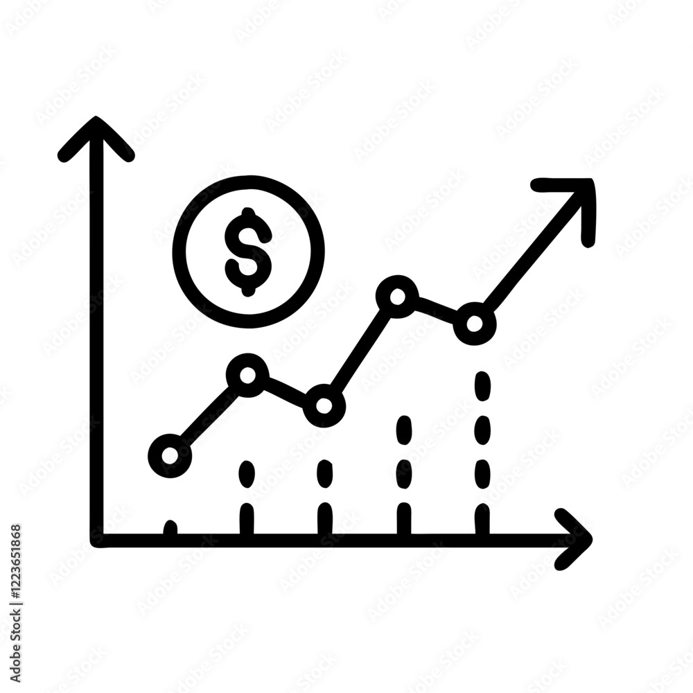 bar graph sign with increasing height and line graph with an increasing trend for business development websites,financial analysis blogs and positive trend illustrations. bar graph sign with increasing height and line graph with an increasing trend for business development websites,financial analysis blogs and positive trend illustrations.