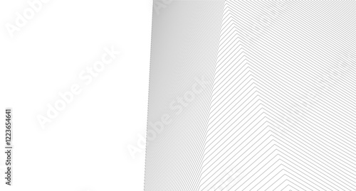 abstract modern buildings, architectural  3d