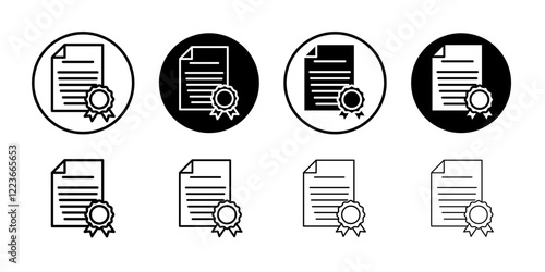Patented icon flat and simple set design