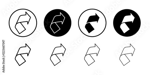 Share icon flat and simple set design