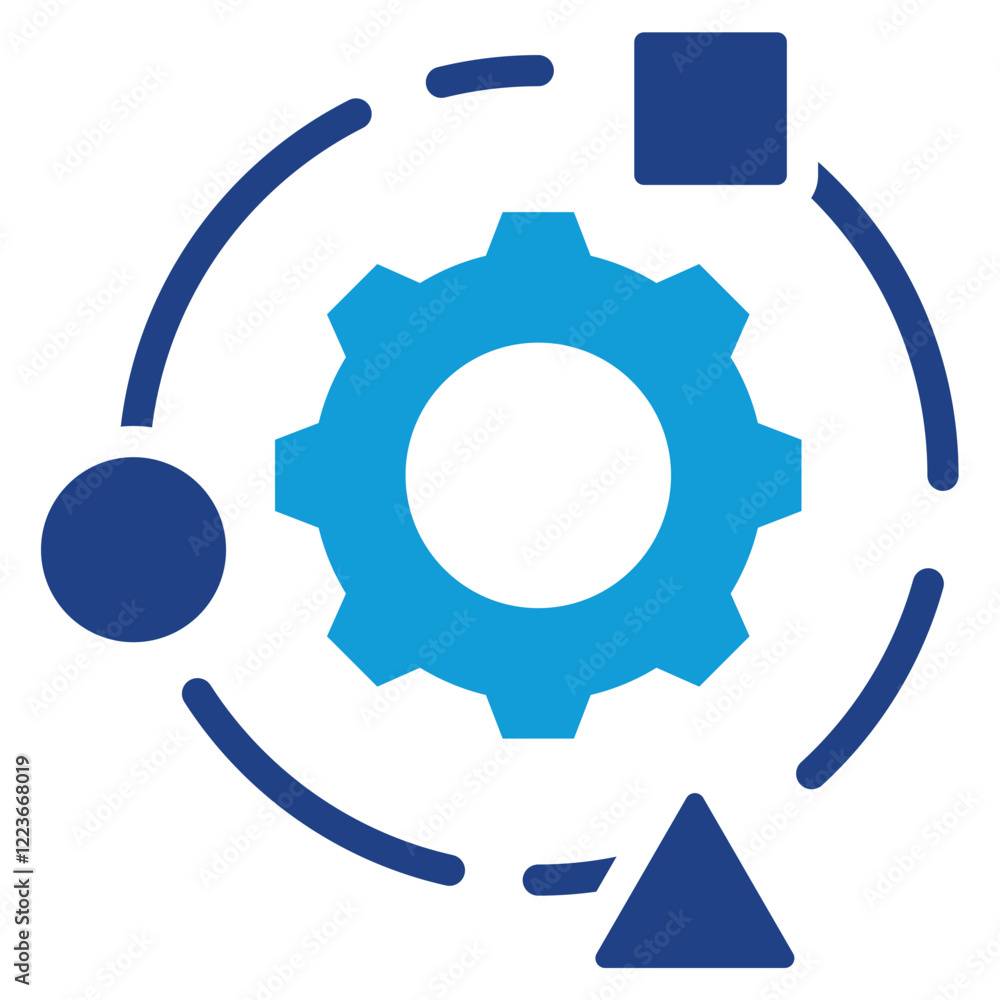 Adaptive System Dual Tone Icon Adaptive System Dual Tone Icon