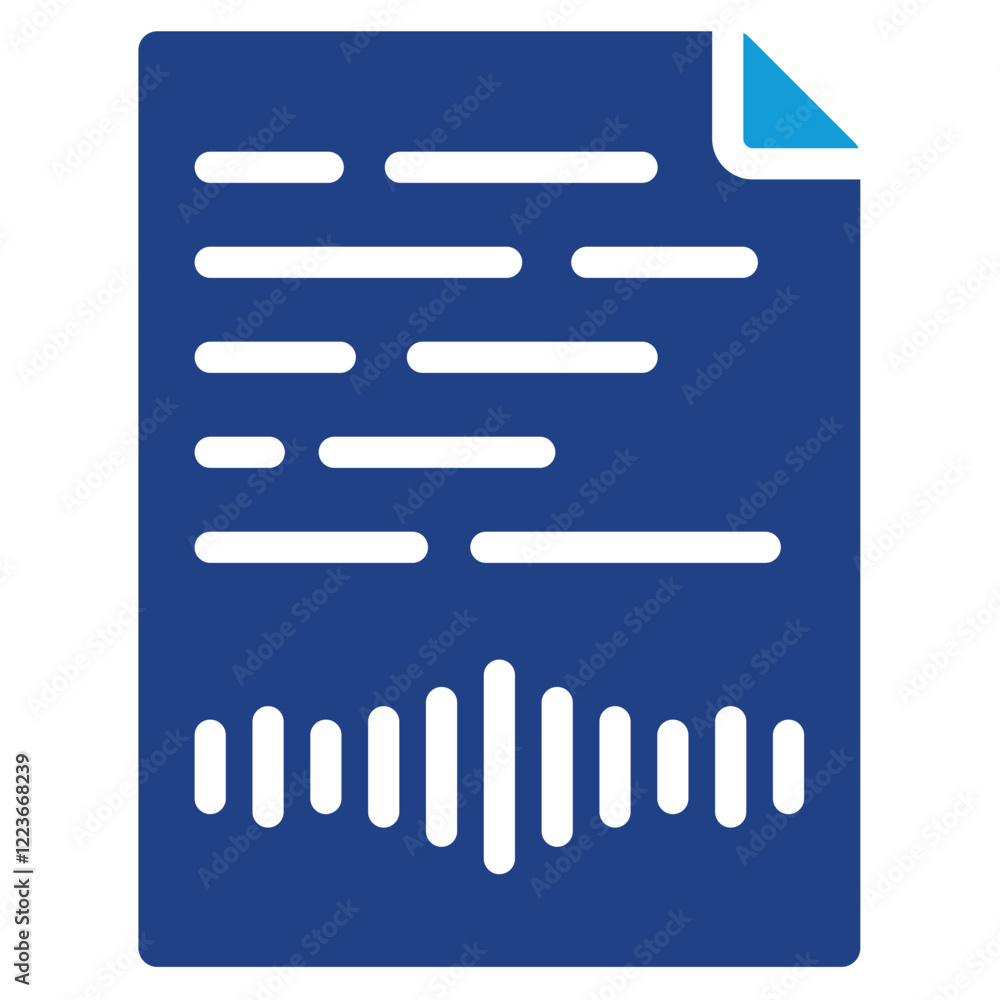 Speech Synthesis Dual Tone Icon Speech Synthesis Dual Tone Icon