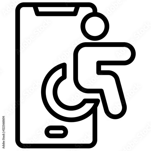 Assistive Technology Outline Icon