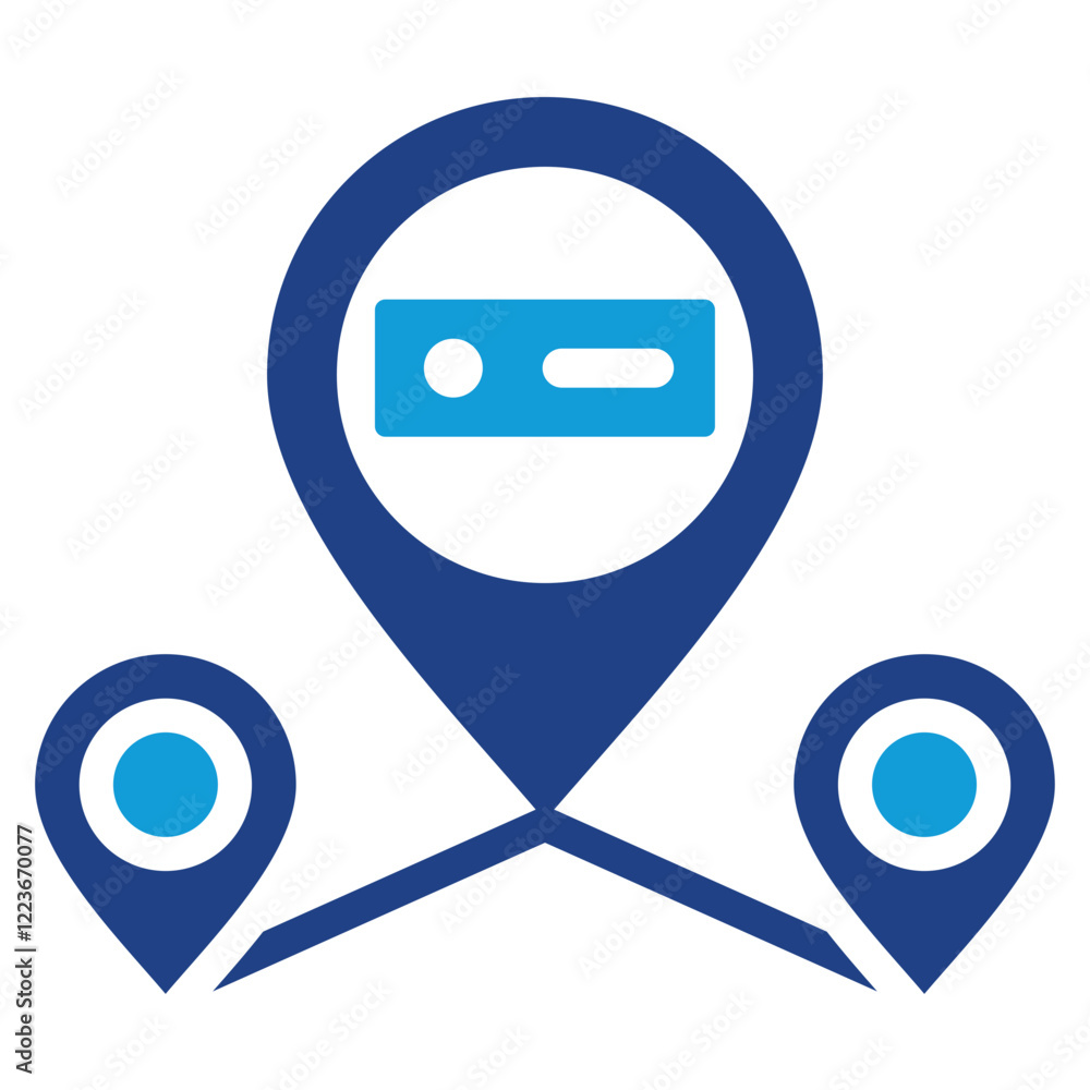 Data Mobility Dual Tone Icon Data Mobility Dual Tone Icon