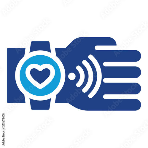 Smart Wearable Dual Tone Icon