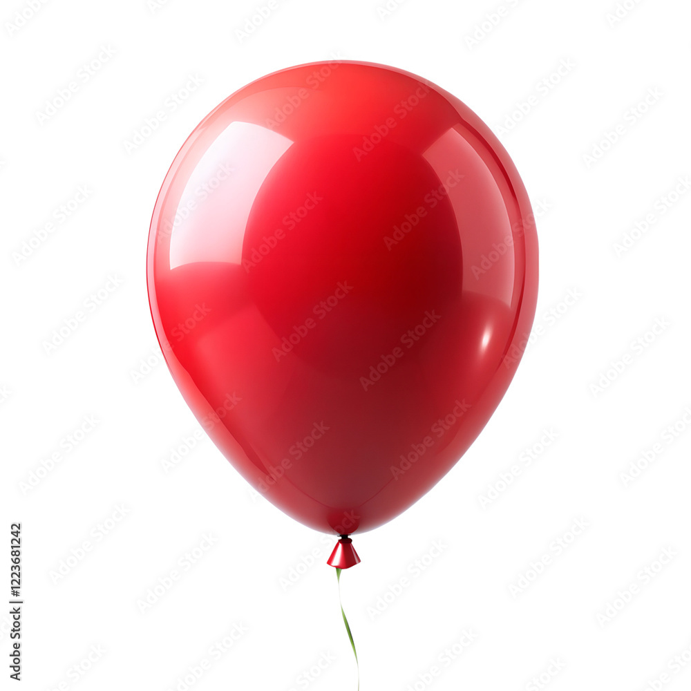 red balloon isolated on white background red balloon isolated on white background