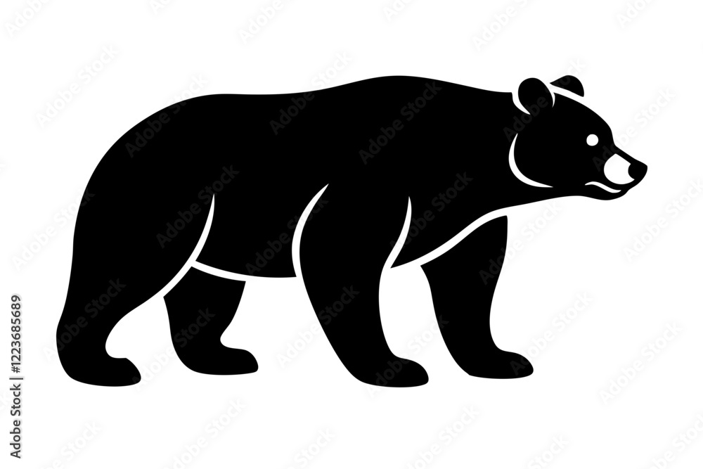 Fototapeta premium Pets web icons in Silhouette vector style. Dog, cat, rabbit, hamster, bird, bone, pets, vet help. Vector illustration on white