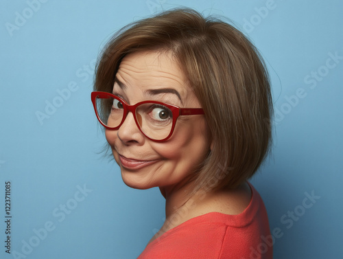 female portrait: “I told you so!”