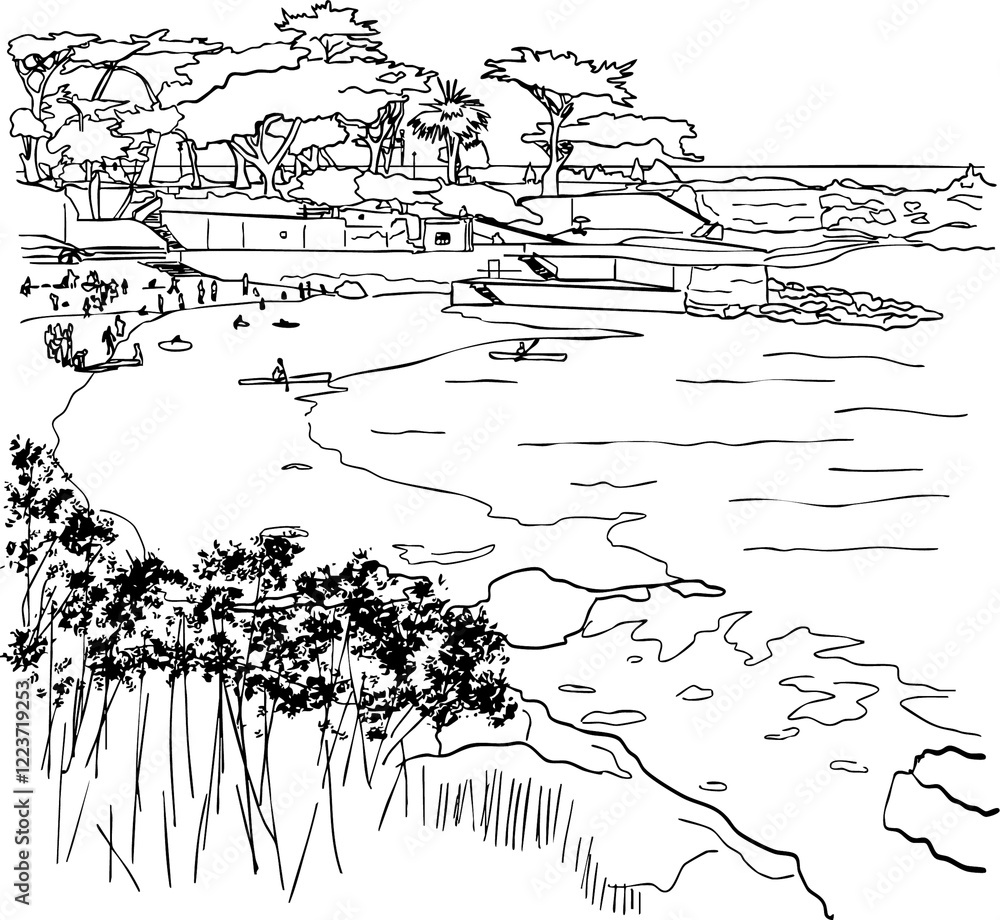 Obraz premium Beach Cove