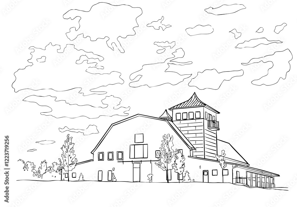 Obraz premium Event Barn