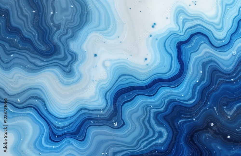 Abstract blue marble texture background. Cool tones, wavy patterns create surface. Natural stone effect with smooth lines. Suitable for design inspiration creative content. Modern, elegant design. Abstract blue marble texture background. Cool tones, wavy patterns create surface. Natural stone effect with smooth lines. Suitable for design inspiration creative content. Modern, elegant design.