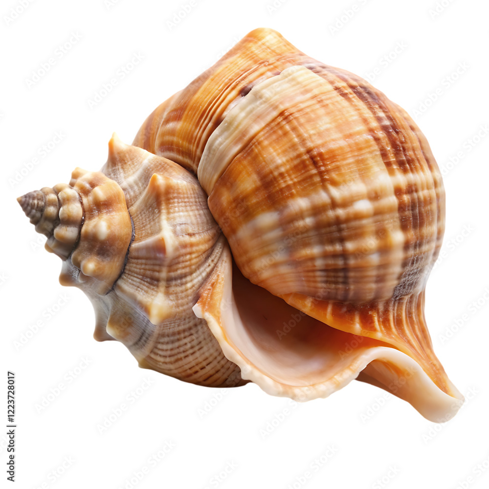 Elegant Brown Spiral Seashell Ocean Nature Photo Beach Image Water Decor Macro Elegant Brown Spiral Seashell Ocean Nature Photo Beach Image Water Decor Macro