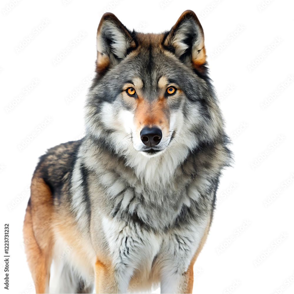 Majestic Gray Wolf Portrait Dark Background Wildlife Fur Eyes Face Fear Canid Majestic Gray Wolf Portrait Dark Background Wildlife Fur Eyes Face Fear Canid
