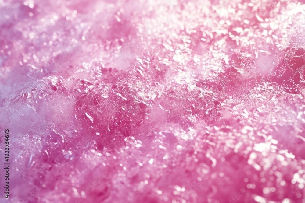 Obraz premium Ethereal holographic pink background with gentle iridescence suitable for various purposes