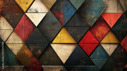 Wallpaper Mural Minimal geometric Trendy gradient shapes vector background. Abstract gradient geometric shape background with dynamic geometric shapes  Torontodigital.ca