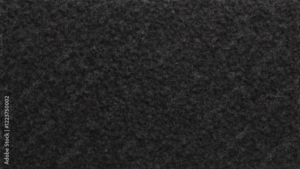 Cozy charcoal gray wool fabric with nubby texture and irregular weave Cozy charcoal gray wool fabric with nubby texture and irregular weave