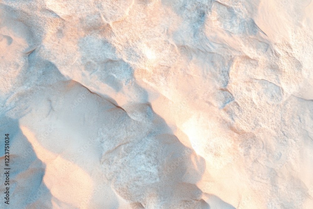 Naklejka premium beach background with soft pastel palette and detailed sand texture for tranquil highquality visuals