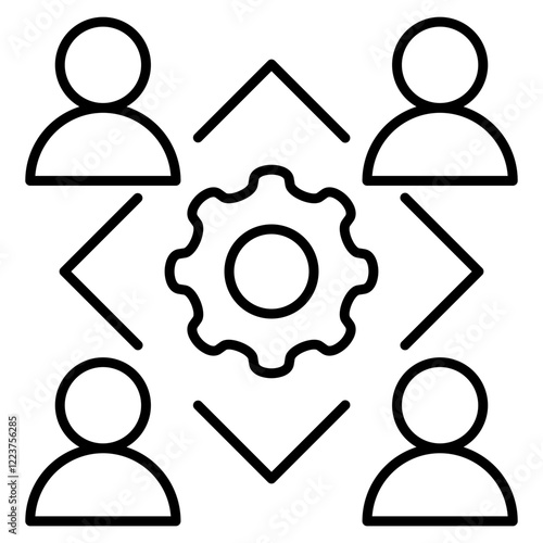 Fotografie Consortium  Icon Element For Design