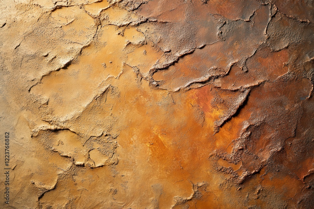 Naklejka premium abstract acrylic texture image with warm tones