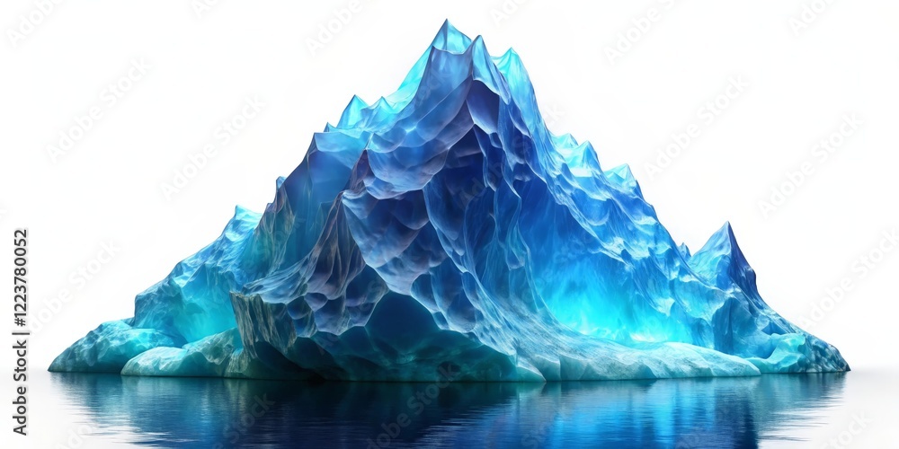 Obraz premium Iceberg in Water