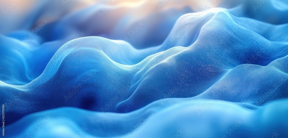 Deep Blue Light to Dark Gradient Noise Background Smooth Texture Design Deep Blue Light to Dark Gradient Noise Background Smooth Texture Design