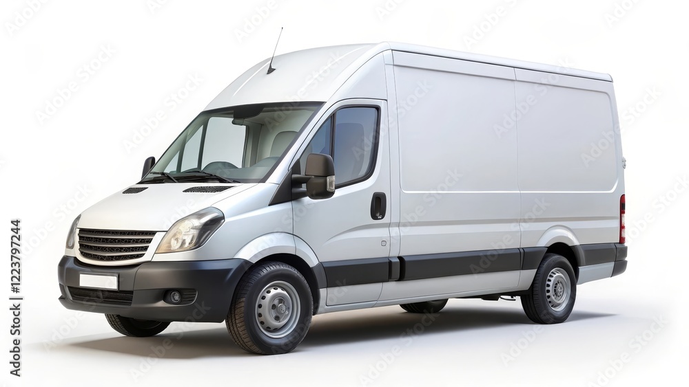 White Delivery Van White Delivery Van
