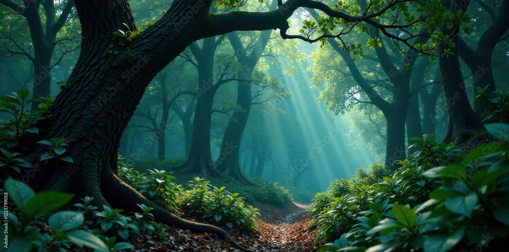 Dark forest foliage with twisted vines, mossy undergrowth, dark forest, mysterious environment Dark forest foliage with twisted vines, mossy undergrowth, dark forest, mysterious environment