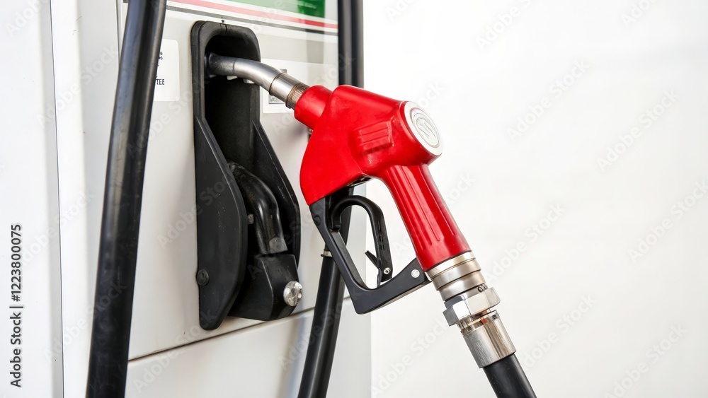 Gas Pump Nozzle Close-up Gas Pump Nozzle Close-up