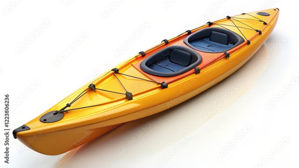 Yellow Two-Person Kayak Yellow Two-Person Kayak