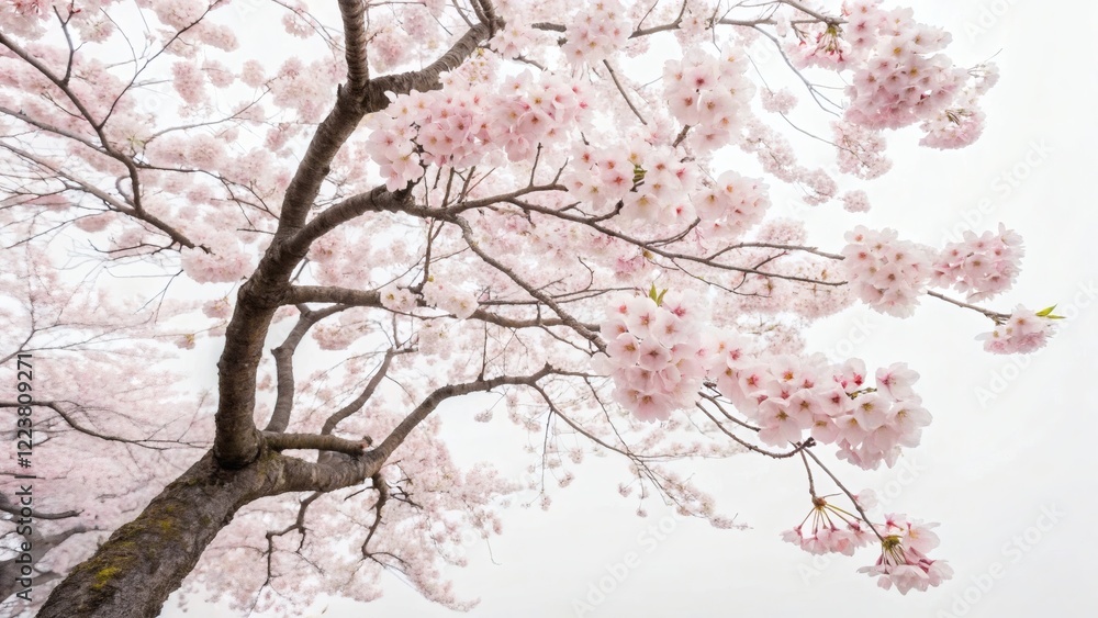 Fototapeta premium Cherry Blossom Tree Branches